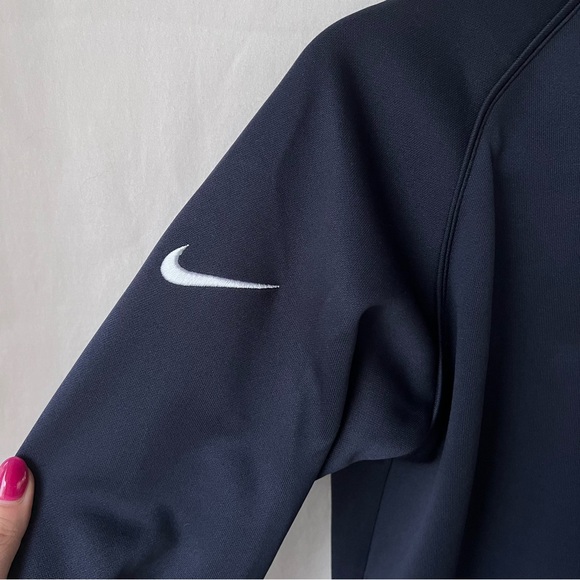 Chicago Bears Nike NFL Team Apparel Navy Blue Full Zip Sweatshirt, Size Medium🐻 - Picture 2 of 6